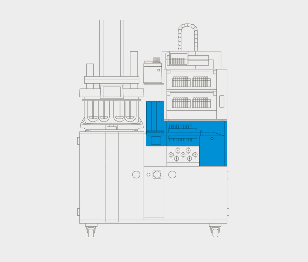 Integrierte Filterstation für vollautomatische Xtend™ Dissolutiontester