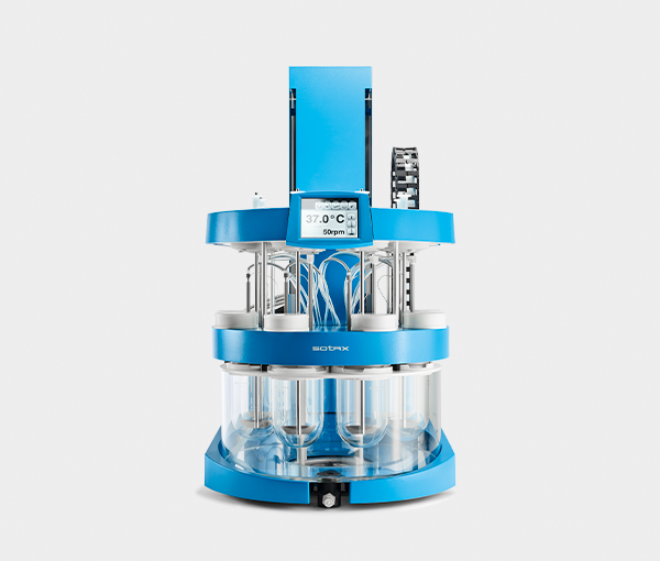 Benchtop-Dissolutionbad für die Integration in einen vollautomatischen Dissolutiontester.