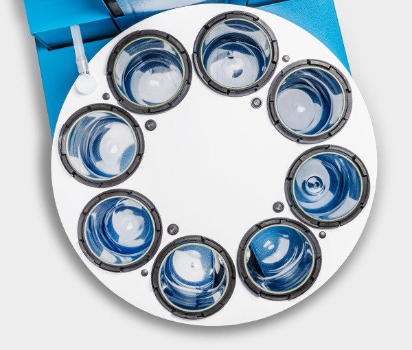 CenterView™ Video monitoring of the dissolution process in each individual vessel.