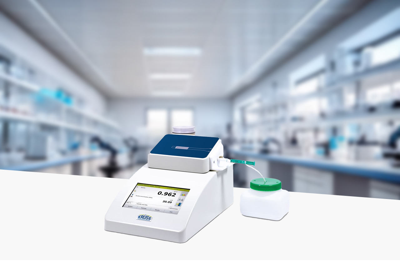Seamless integration of the Krüss DS7800 density meter into q-doc® data management software